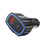 anker car charger with dual usb