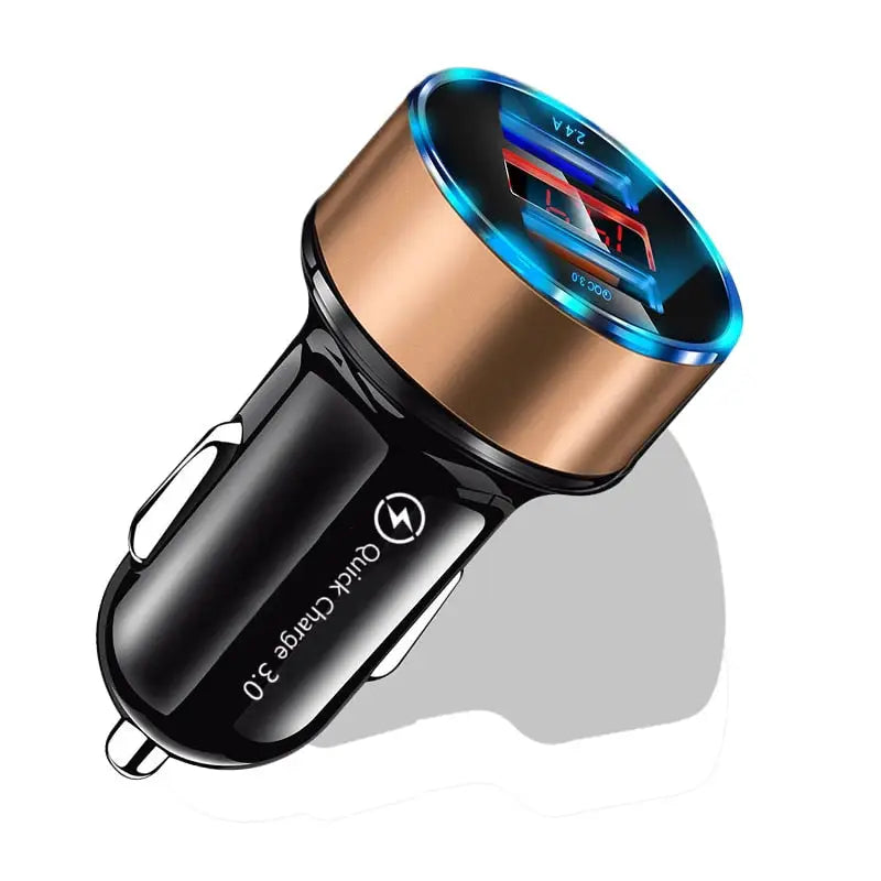 anker car charger with dual usb