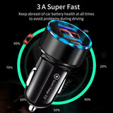 anker car charger with dual usb