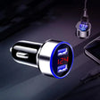 anker car charger with dual usb