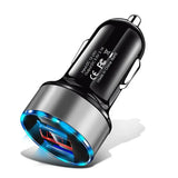 anker car charger with dual usb