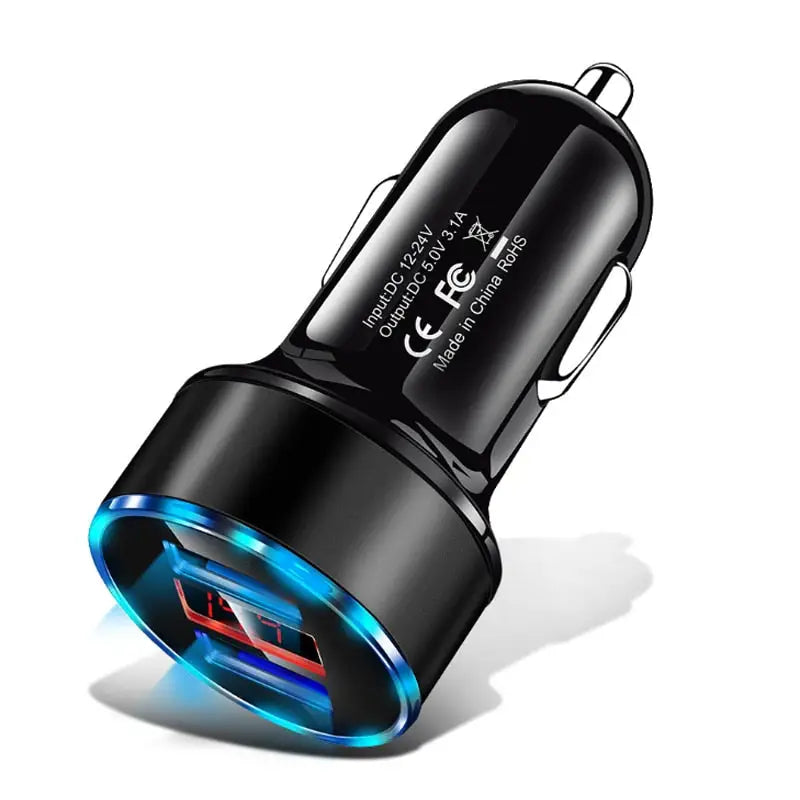 anker car charger with dual usb port
