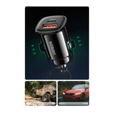 anker car charger with dual usb