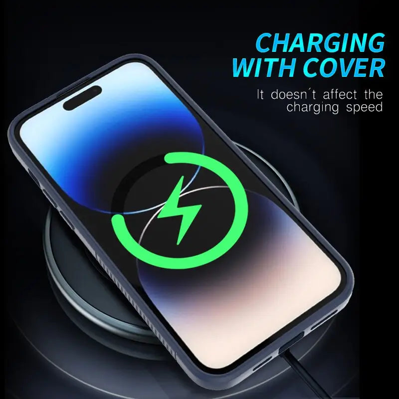 an image of a charging device with the charging button on it