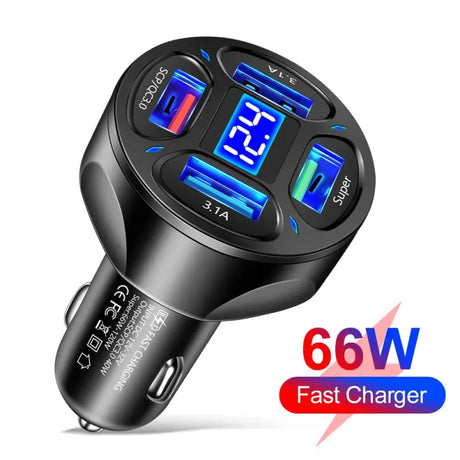 anker car charger with dual usb