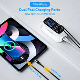 anker dual fast charger with dual usb cable