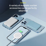 an iphone case with a charging charger attached to it
