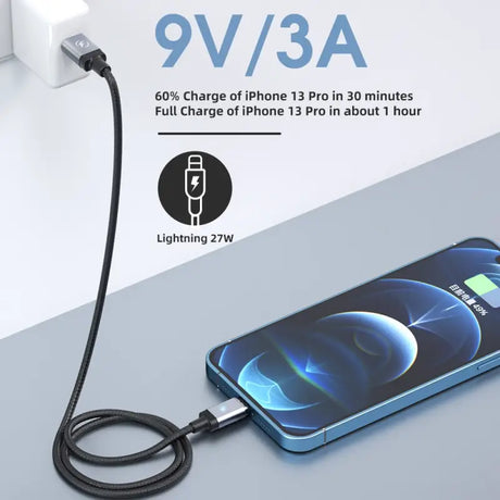 anker power bank with a charging cable