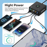 anker power bank with a charging cable