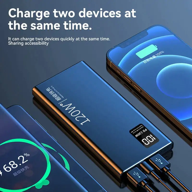 anker power bank with a charging device