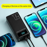 anker power bank with two charging devices