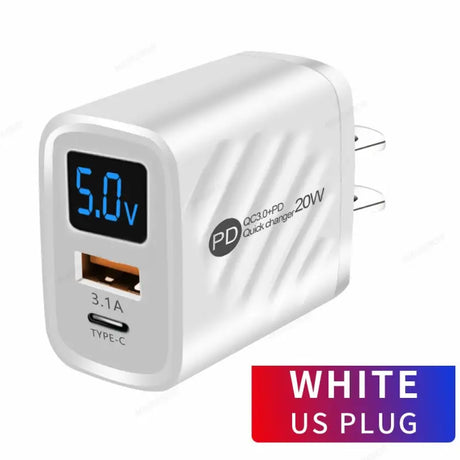 anker power charger with usb and usb cable