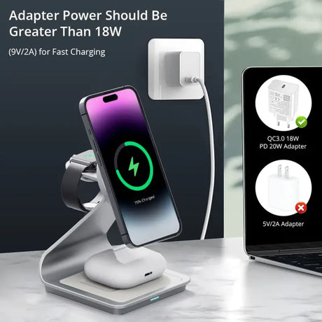 anker power stand for iphone and ipad