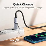 Anker quick charger with a charging cable