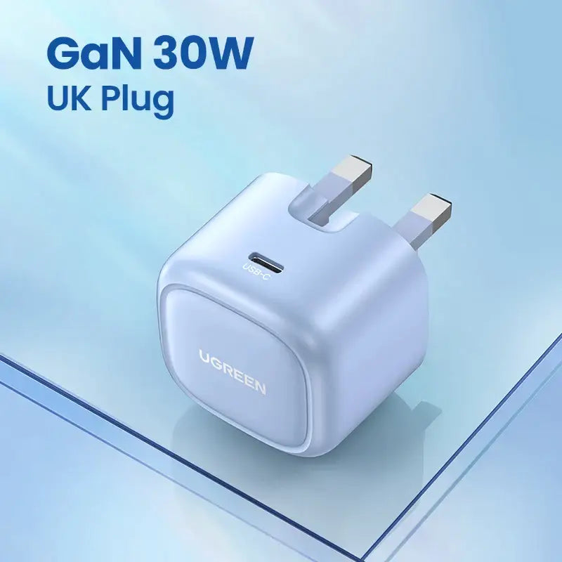 anker usb charger with the words gabw uk plug