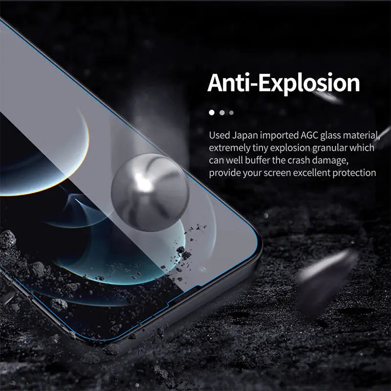 an explosion glass screen protector for iphone 11