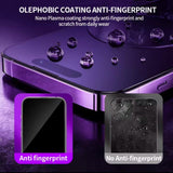 Anti-fingerprint phone screen protector.