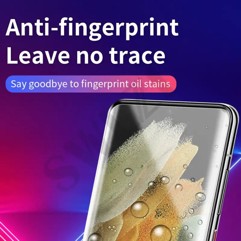 anti fingerprint screen protector for samsung s9
