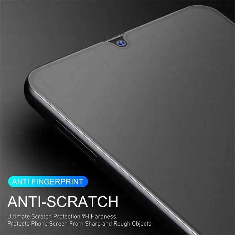 an iphone with the text anti - scratch on it