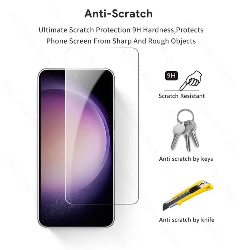 an image of an iphone with a screen protector and a key