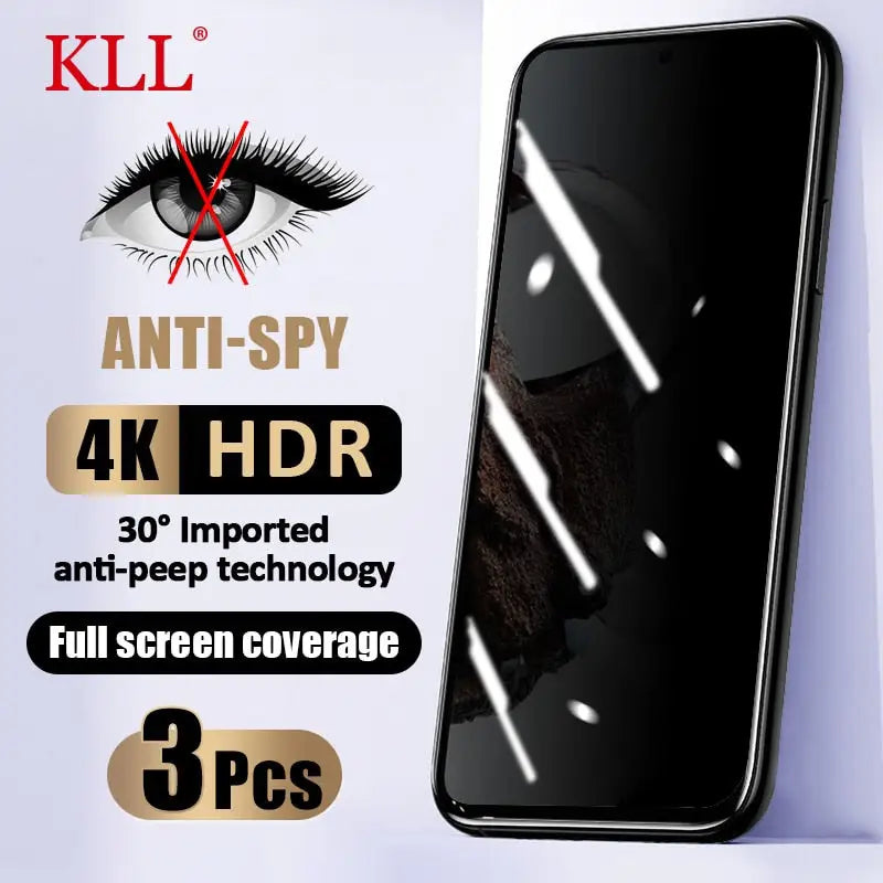 kl anti spy anti spy screen protector for iphone x