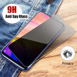 anti spy glass screen protector for iphone x