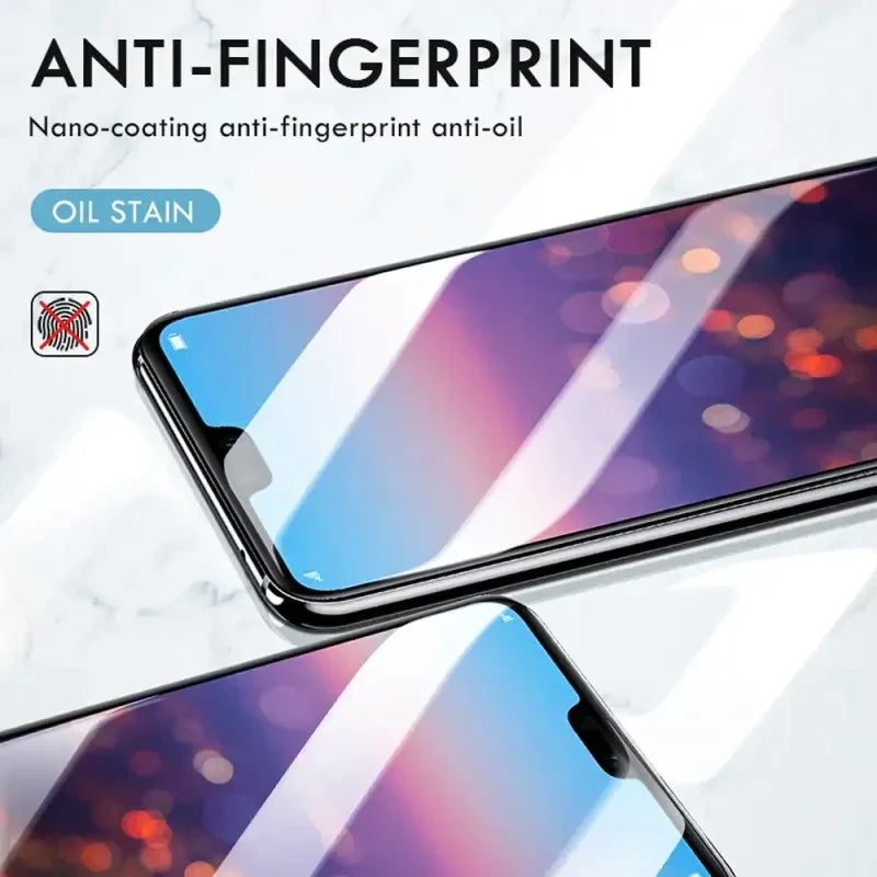 anti - finger - glass screen protector for iphone x