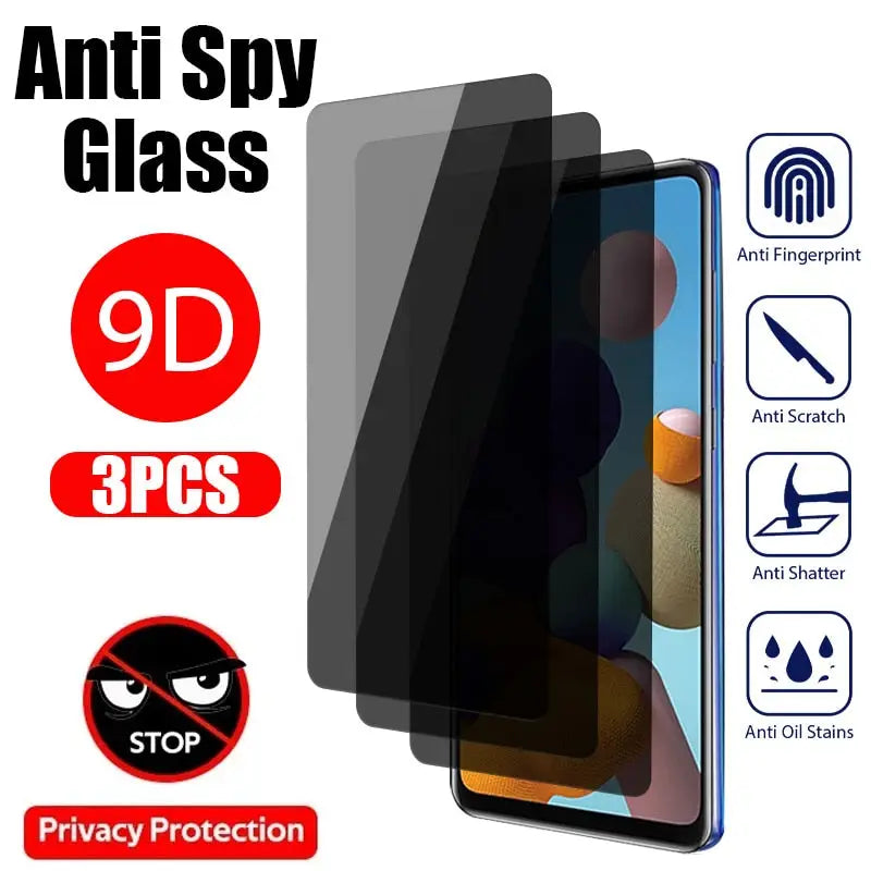 anti spy glass screen protector for samsung s9