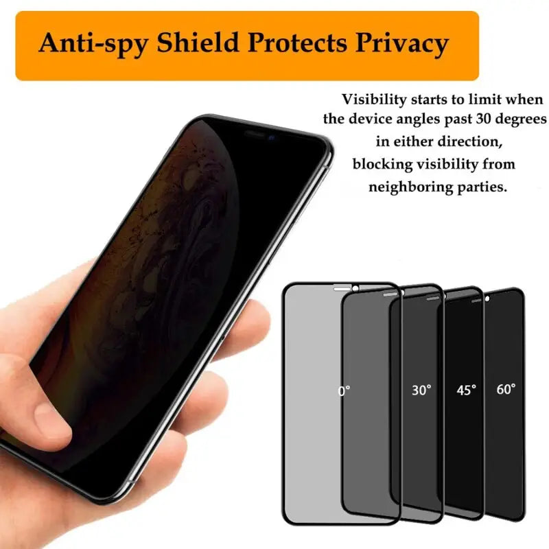 anti - shield glass screen protector for iphone x