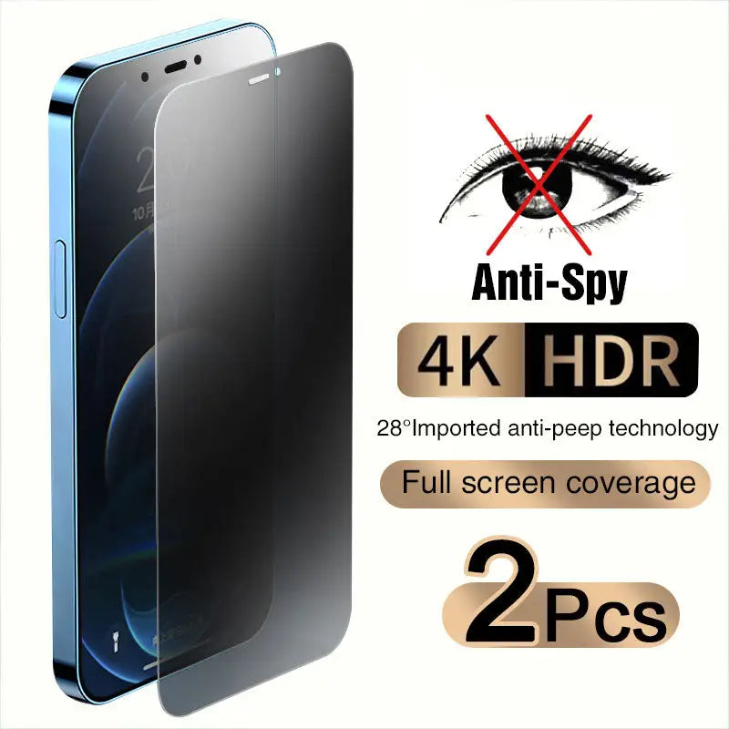 anti spy tempered screen protector for iphone x