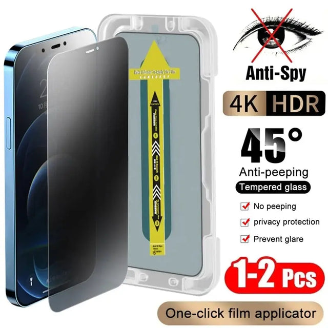 anti - spy tempered screen protector for iphone x