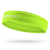 a lime headband with the word on it