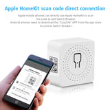 an apple home security device with a smartphone