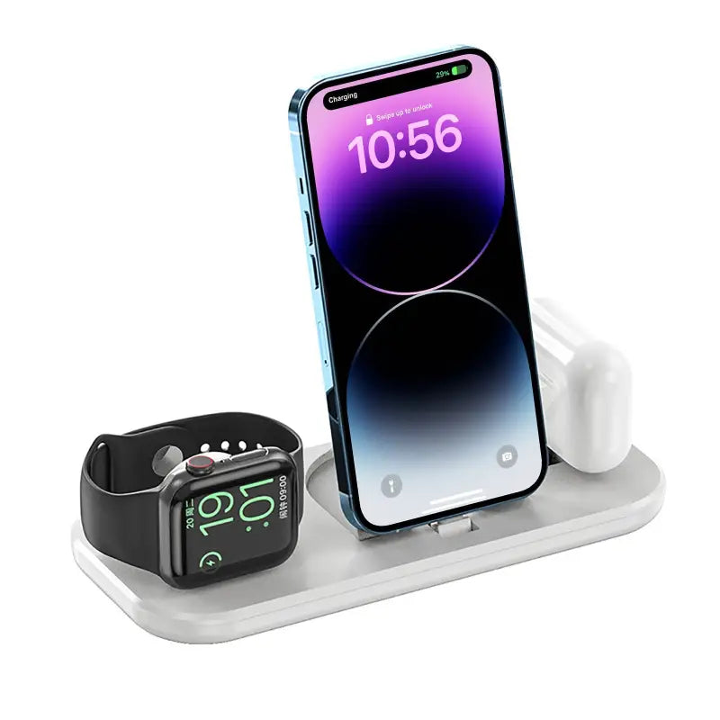 the apple watch and apple watch stand