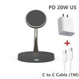 the apple watch charging station with a usb cable