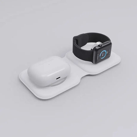 an apple watch and an apple watch on a white surface