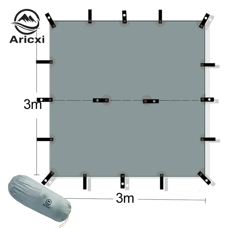 the dimensions of the square table