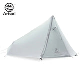 arci tent with the front door open