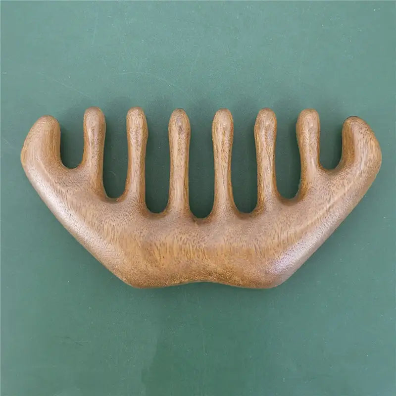 a wooden hand made from a piece of wood