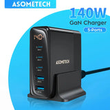 Asmetch 4 port usb power bank