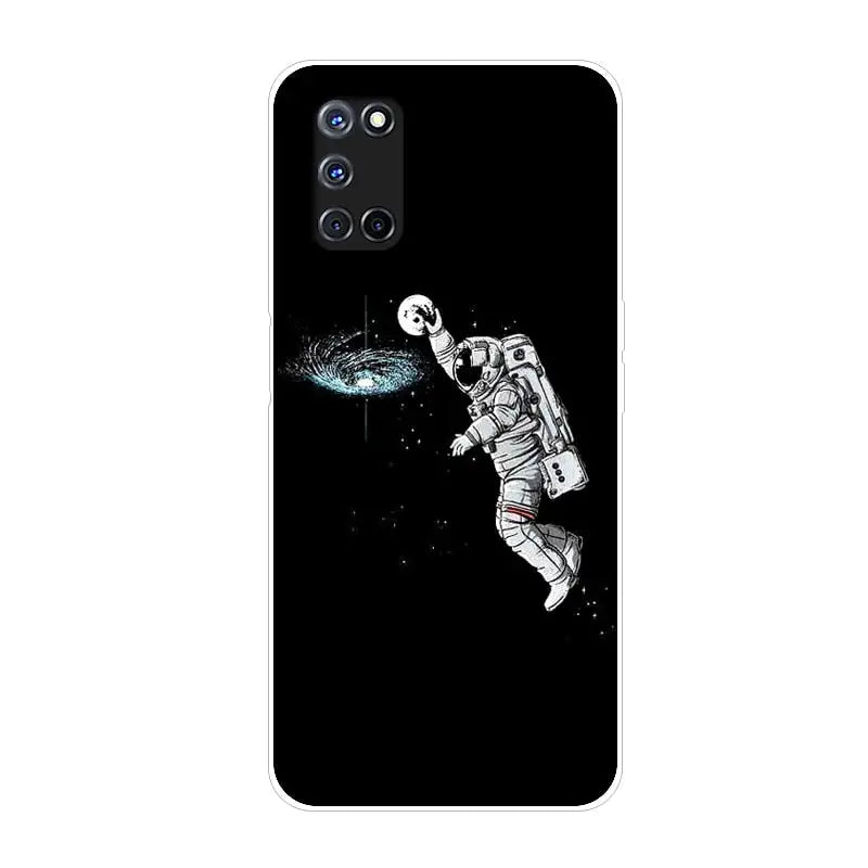 astronaut in space phone case