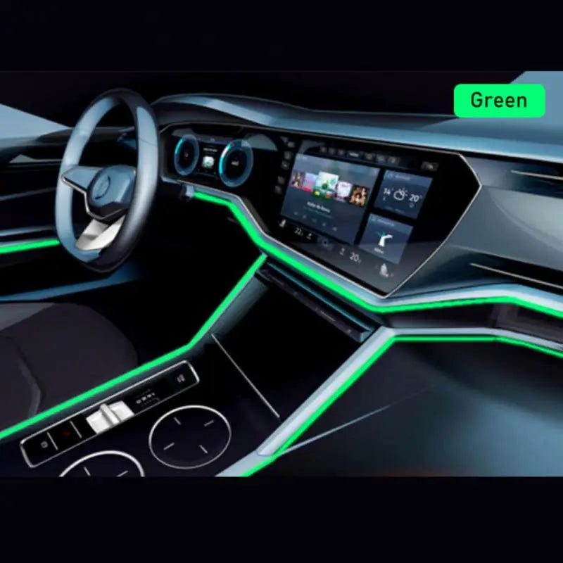 the interior of the new audi concept car