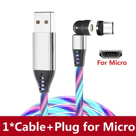 a usb cable with a usb cable plug attached to it