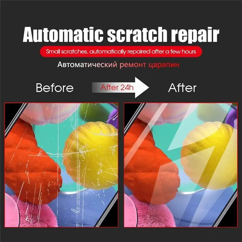automat scratch repair before and after