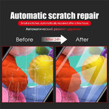 the before and after of the automat scratch repair