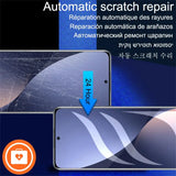 the iphone x with the text automatic scratch repair repair