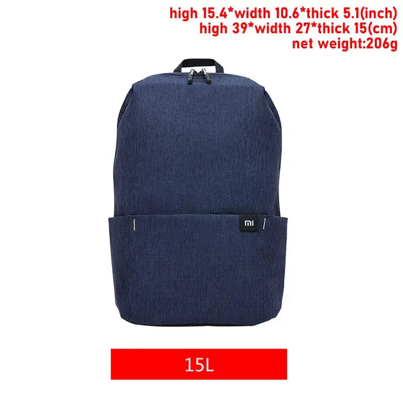 a backpack with a price tag on it