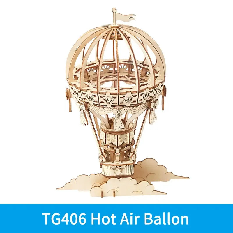 hot air balloon 3d puzzle