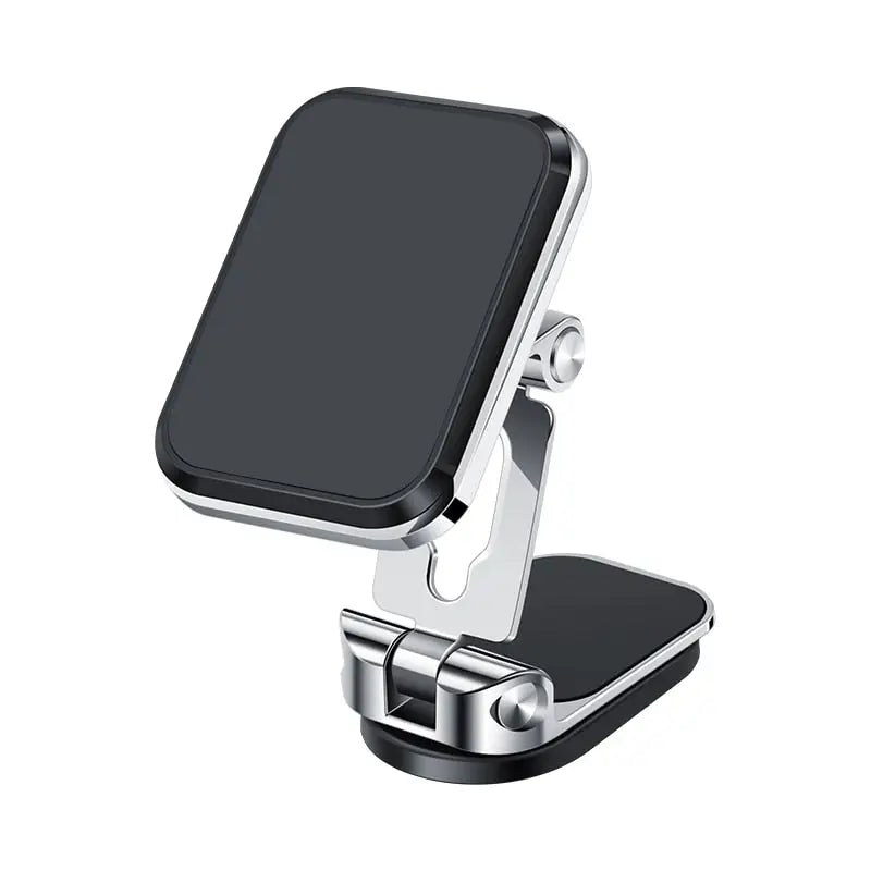 a close up of a cell phone holder on a white background