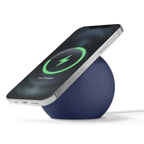 The base charger is a wireless charger that charges up to 10w